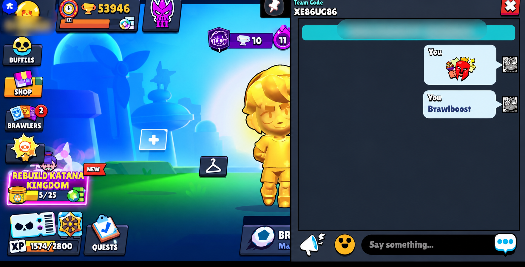 Ranked Progress Completed Vouch