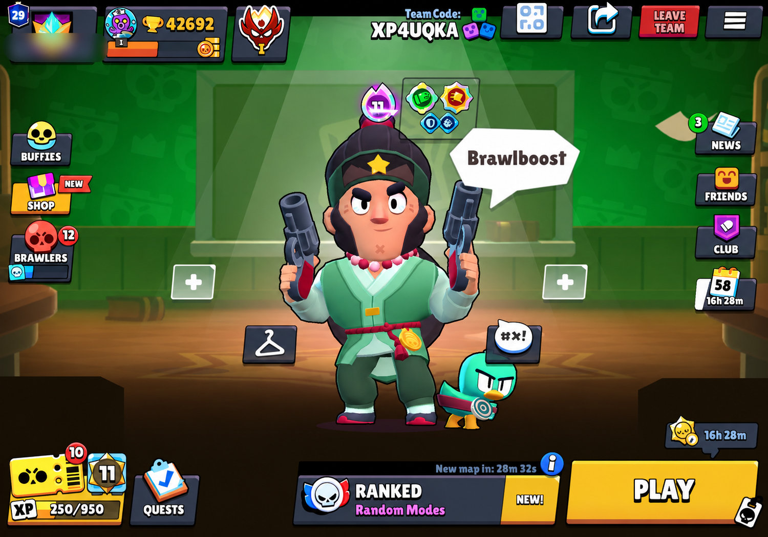 Completed Boost Lobby Screenshot