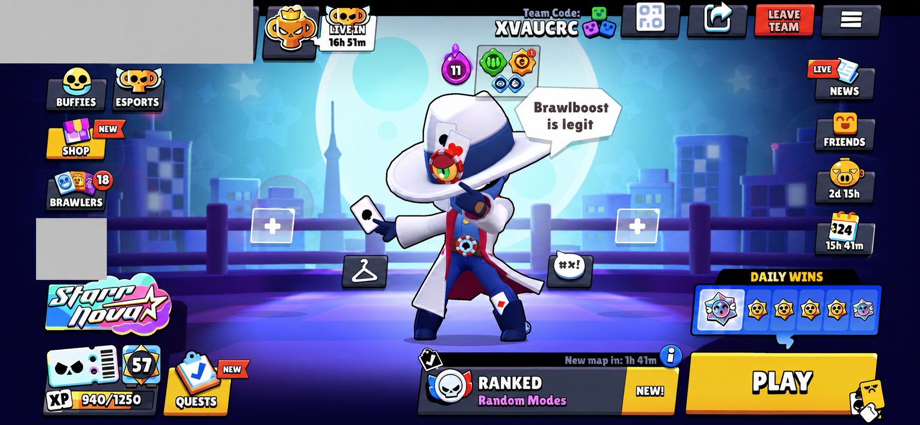 In-Game Ranked Stardrops Vouch