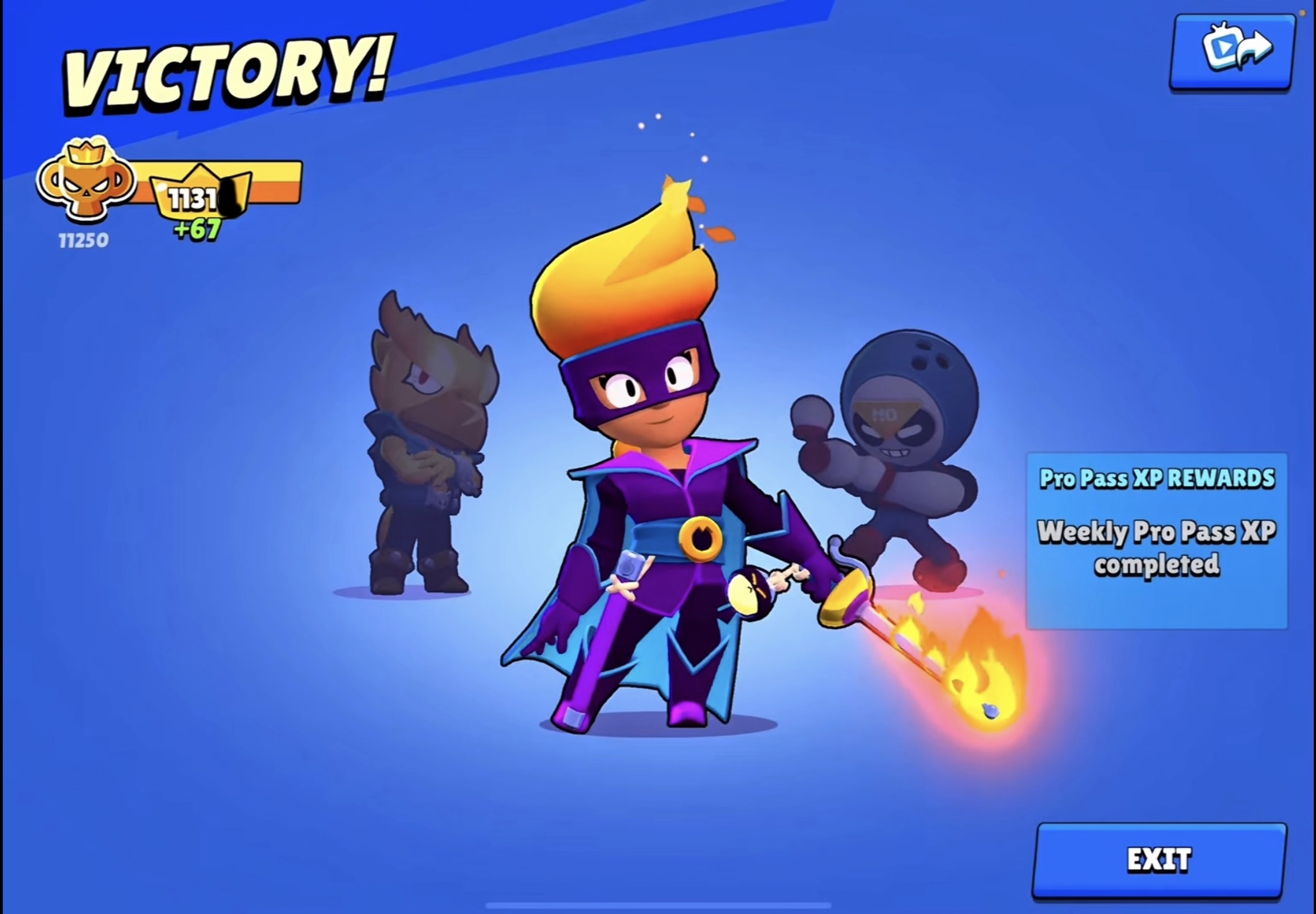 Brawl Stars Victory Vouch 1131 Trophies